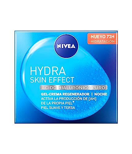 NIVEA Hydra Skin Effect Crema de noche regeneradora con ácido hialurónico puro (50 ml)