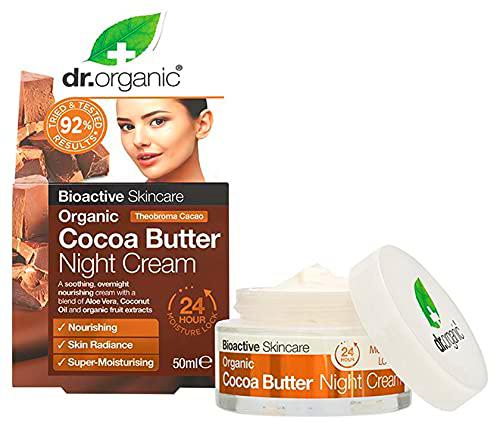 Dr. Organic Organic Cocoa Butter - Night Cream - 50 ml