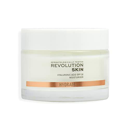 Revolution Skincare London, Crema Hidratante, FPS30 Piel Normal a Seca, 50ml