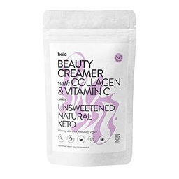 Baïa Food Beauty Creamer Vainilla 300g | baia |Café con Colágeno | Péptidos de Colágeno en Polvo | Vitamina C | Cuidado Piel y Cabello | Sin Aditivos | Sin Azucares Añadidos