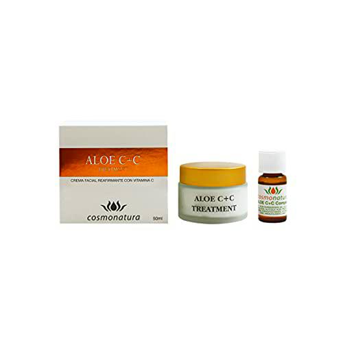 Thermal Teide Aloe C+C - Tratamiento crema facial reafirmante con vitamina C