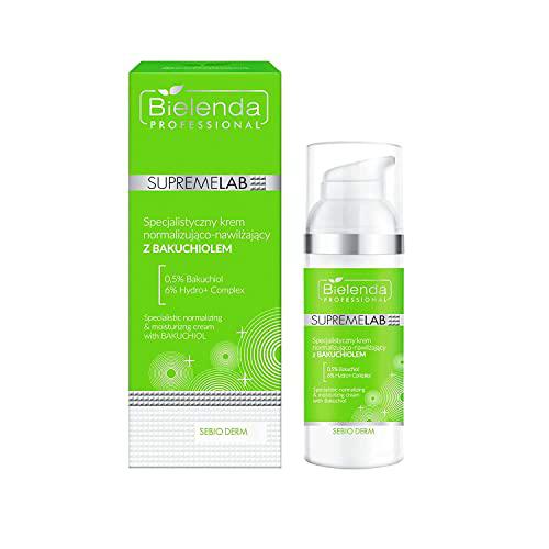 Bielenda Professional Supremelab Sebio Derm Special Standard Y Crema Hidratante Con Bakuchiol 50 ml