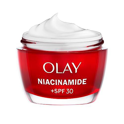 Olay Niacinamida + SPF30, Crema Hidratante De Día, Piel Hidratada Durante 24H