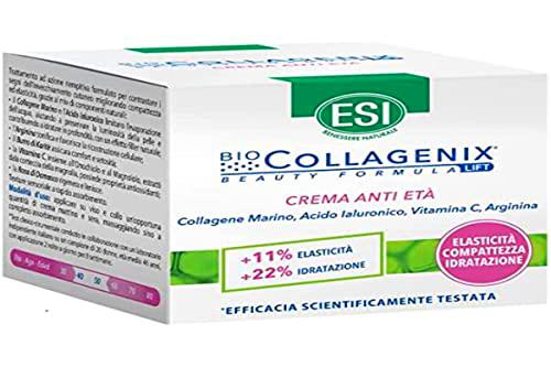 ESI Biocollagenix - Crema Antietà Viso Elasticità Compattezza Idratazione, 50ml