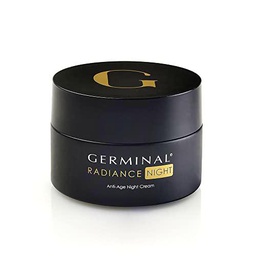 GERMINAL RADIANCE NIGHT - Crema Antiedad De Noche con Efecto Buena Cara Por La Mañana| Hidrata