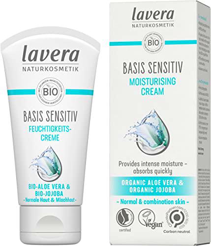 lavera Crema Diurna facial ∙ Piel normal ∙ Aloe Vera ∙ Vegano ∙ Cosméticos naturales 100% certificados ∙ Cuidado de la piel ∙ 50 ml