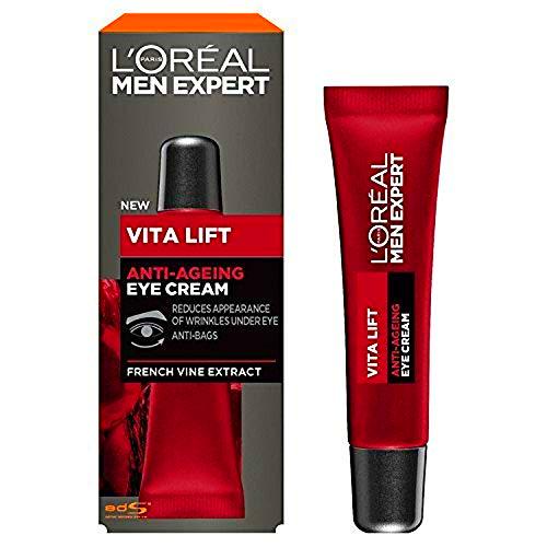 L 'Oreal Men Expert Vita Lift Antienvejecimiento Crema de ojos, 15 ml