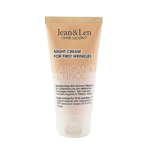 Jean &amp; Len Crema de Noche Regeneradora Aceite de Argán y Retinol