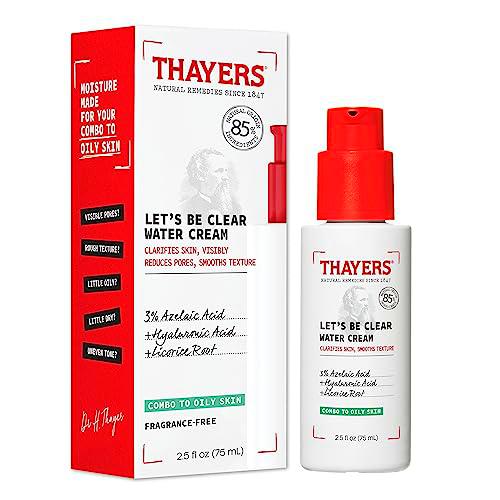 Thayers Crema Facial a Base de Agua Let's be Clear