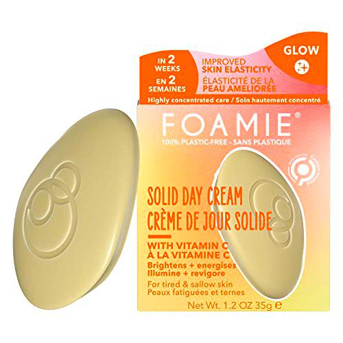 Foamie crema facial mujer sólida para rostro y contorno ojos con vitamina c