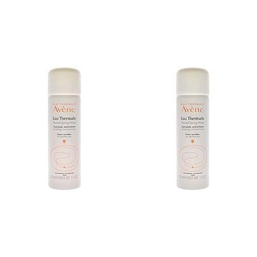 Avène Eau Thermale Spring Water Crema - 50 ml (Paquete de 2)