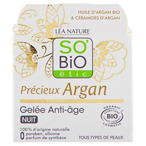 SO'BiO étic Précieux Argan Gelée de Nuit Anti-Age