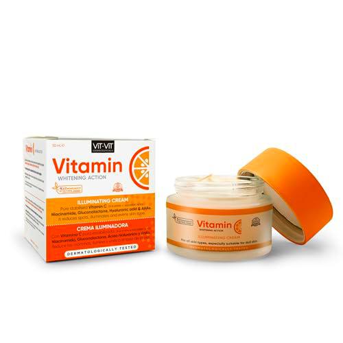 Crema Vitamina C 50 ml con Acido Hialurónico y Niacinamida