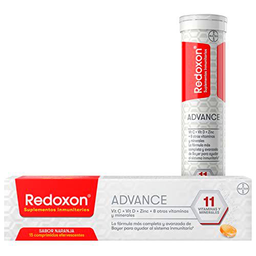 Vitamina C con Zinc - Vitamina D - Redoxon Advance