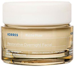 KORRES White Pine Meno Reverse - Crema de noche regeneradora para pieles maduras después de la menopausia