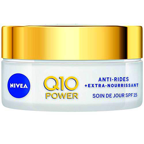 NIVEA Q10 Power Antiarrugas Cuidado de día + Extranutritivo (1 x 50 ml)