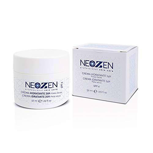 NEOZEN Crema HIDRATANTE 24H 50ML Pieles SECAS, Negro