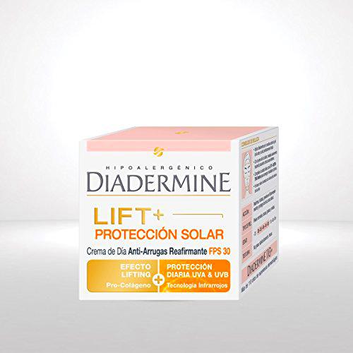 Diadermine Lift+, crema antiedad, con acción reafirmante y protección solar SPF-30