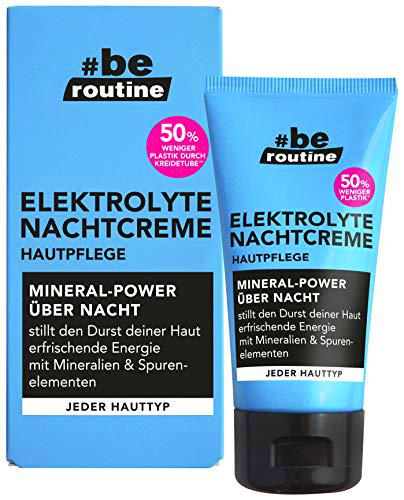 #be routine Crema de noche electrolitos, 50 g