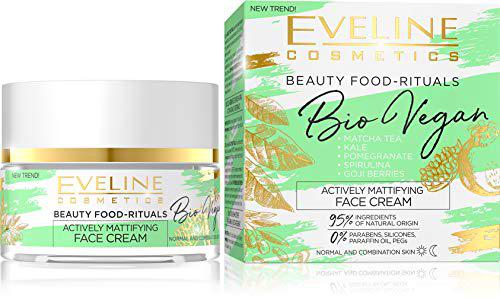 Eveline Cosmetics Bio Vegan Actively Mattifying Día And Noche Cara Crema