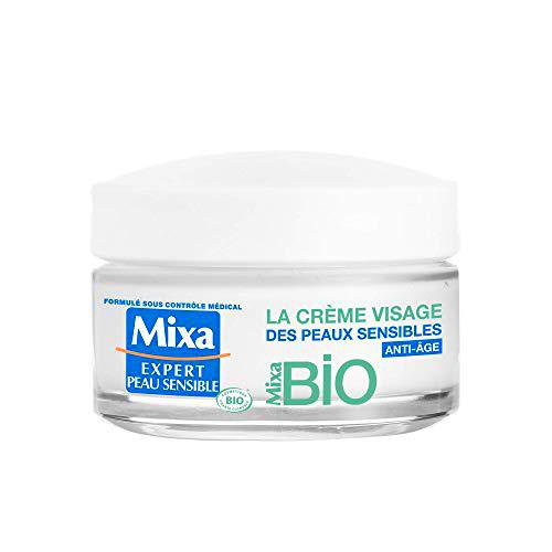 Mixa BIO - La Crème Visage des Peaux Sensibles Anti-Âge