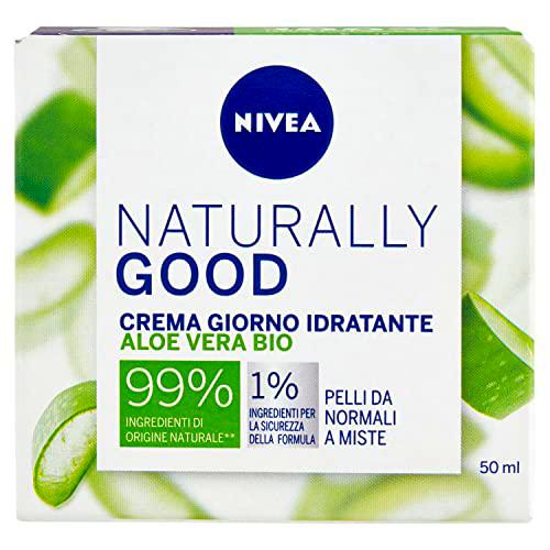 NIVEA Natural Good - Crema hidratante de día de 50 ml