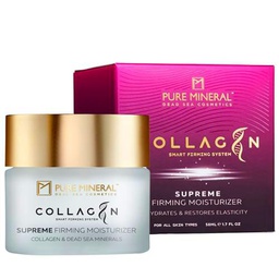 Pure Mineral - Crema Hidratante Reafirmante Suprema con Colágeno