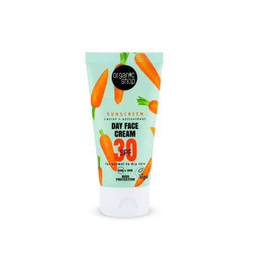 ORGANIC SHOP CARROT CREMA FACIAL DE DIA SPF30 50ML