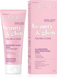 Eveline Cosmetics Beauty &amp; Glow Crema suavizante iluminadora, 75 ml