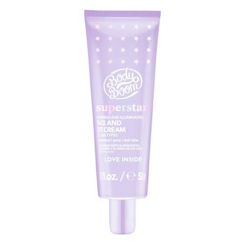 Bielenda FaceBoom Superstar crema hidratante e iluminadora para rostro y ojos, 50 ml