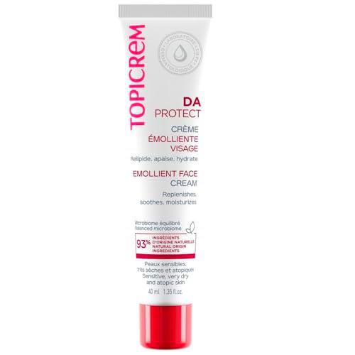 Topicrem DA PROTECT - Crema facial emoliente de 40 ml