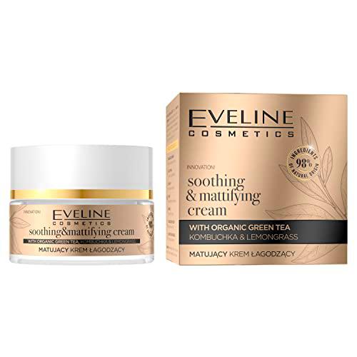 Eveline Cosmetics Crema calmante mate Organic Gold, 50 ml