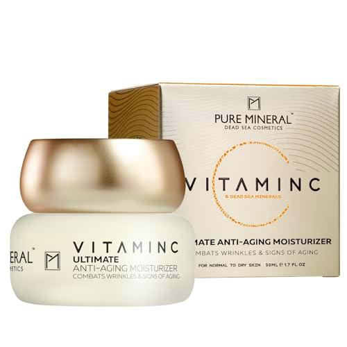 Pure Mineral - Crema Anti-Edad Suprema Vitamina C para Pieles Normales a Secas