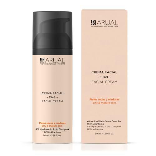 Crema Facial Antiedad - Arual - 4% Ácido Hialurónico Complex + 0.2% Alantoína