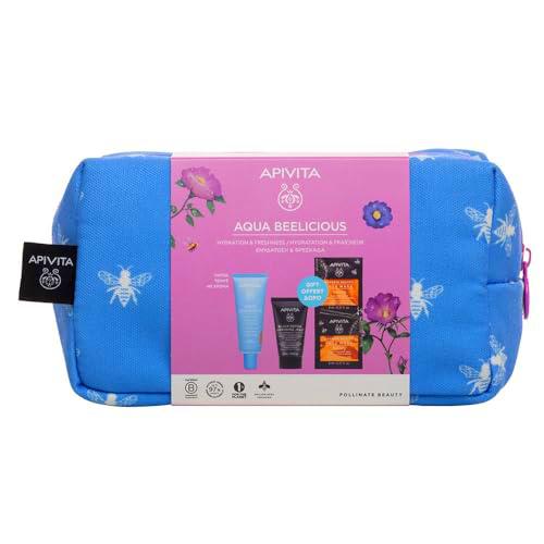 APIVITA | PROMOCIÓN AQUA BEELICIOUS CREMA FLUIDA SPF3 + MINI BLACK DETOX + MASCARILLA EXPRESS MIEL