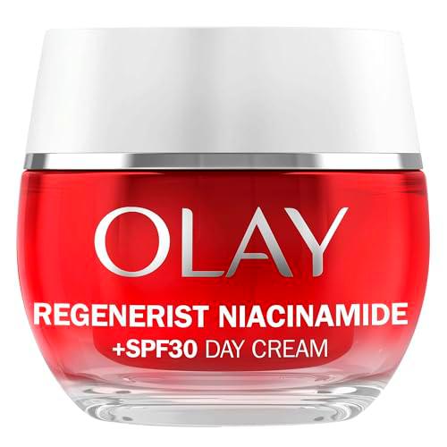 Olay Niacinamida + SPF30, Crema Hidratante De Día, Piel Hidratada Durante 24H