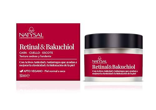 Natysal - RETINAL &amp; BAKUCHIOL CREMA 50 ML | Hidratación Intensa y Rejuvenecimiento Facial