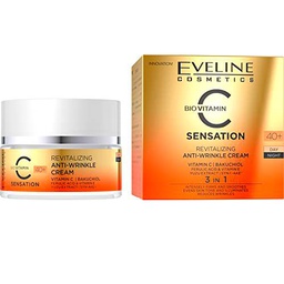 Eveline C Sensation Revitalising Anti-Wrinkle Day &amp; Night Cream 40+