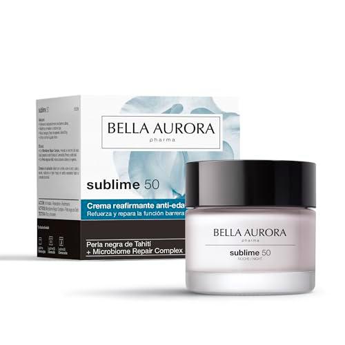 BELLA AURORA - Sublime 50 50 ml, Crema Facial de Noche Anti-Edad Regeneradora