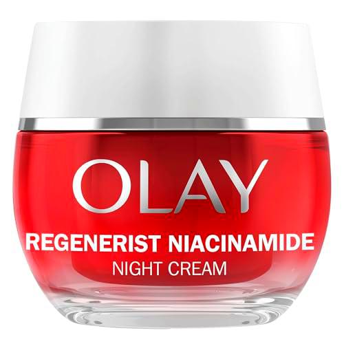 Olay Niacinamida 24 + Vitamina E, Crema Hidratante De Noche