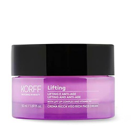 Korff Lifting - Crema facial rica antiedad 40-76 para piel normal y ecca, 50 ml