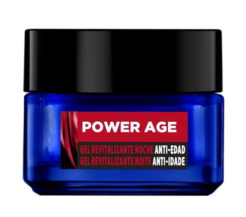 L'Oréal Men Expert Power Age Gel revitalizante de noche anti-edad para hombres