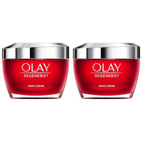 Olay Regenerist Crema De Noche, Fórmula Con Niacinamida (Vitamina B3) Y Péptidos